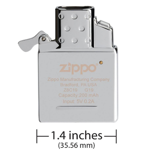 Электронный вставной блок для широкой зажигалки Zippo, нержавеющая сталь фото 4