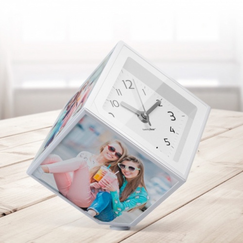 Держатель-часы для фотографий вращающийся Photo-Clock 10x10 фото 2