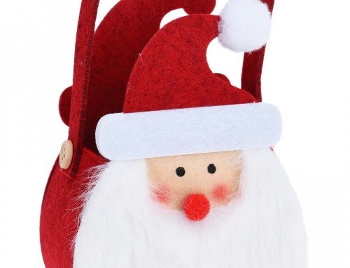 Сумочка для подарков "Санта", фетр, 18х7.5х12 см, Koopman International фото 2