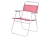 Складное пляжное кресло LUX COMFORT, полиэстер 600D, металл, розовое, 50х54х79 см, Koopman International