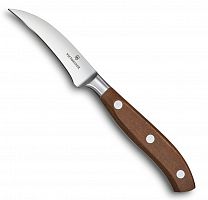 Нож Victorinox, лезвие 8 см прямое, дерево (подарочная упаковка)