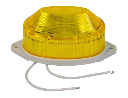 Накладная "Строб-лампа", 10 LED-огней, 80 вспышек в минуту, 11х5.5х5 см, Торг-Хаус фото 2