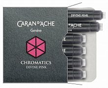 Carandache Чернила (картридж), розовый, 6 шт в упаковке