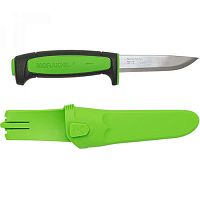 Нож Morakniv Basic 511 2019 Edition углеродистая сталь, черный/зеленый