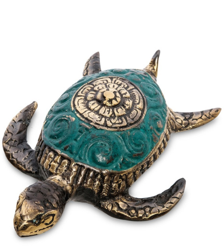 24-170-01 Фигурка «Морская черепаха» бронза (о.Бали)