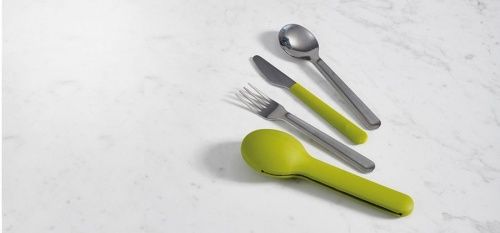 Набор столовых приборов cutlery set зелёный фото 6