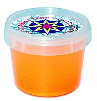 Слайм &quot;СТЕКЛО&quot; серия Party Slime, 100 гр, оранжевый неон