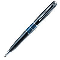 Pierre Cardin Libra - Black & Blue, шариковая ручка, M