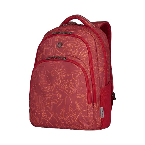 Рюкзак Wenger 16'', красный с рисунком, 34x26x47 см, 28 л фото 5