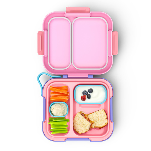 Ланч-бокс neat bento розовый фото 3