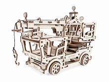 Конструктор 3D деревянный Lemmo Кран ЛТ-18С