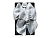 Бант для декорирования СНЕЖНОЕ МЕРЦАНИЕ - УЗОРЫ, белый, 11х15 см, Kaemingk