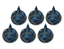 Набор стеклянных шаров "Цветы султанского дворца", SHISHI