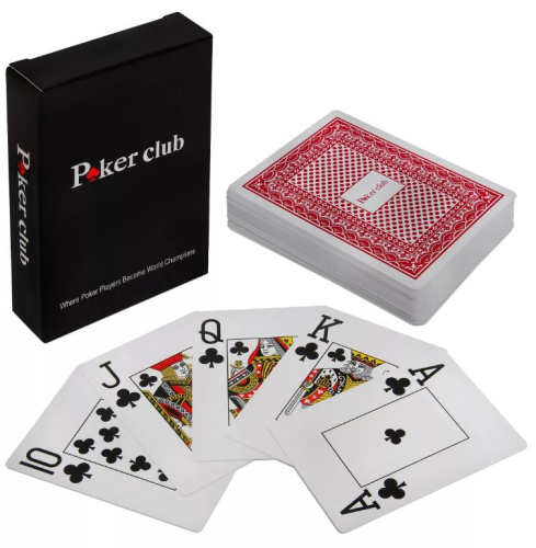 Карты пластиковые Poker club