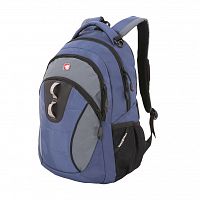 Рюкзак Swissgear 13", синий/серый, 35х15х46 см, 24 л