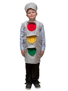 Карнавальный костюм "Светофор", 5-7 лет, Бока