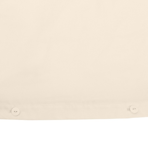 Комплект постельного белья из сатина белого цвета из коллекции essential, 150х200 см фото 4