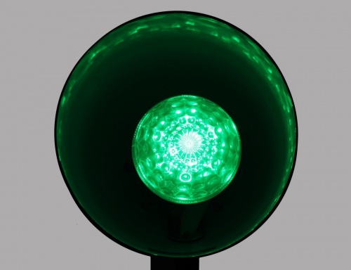 Декоративные LED"-лампы" (9 диодов) в виде шара, 45 мм, цоколь Е27, 5 Вт, разные цвета, фото 5