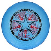 Диск Фрисби Discraft Ultra-Star синий искрящийся (175 гр.)