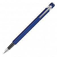 Carandache Office 849 Classic - Matte Navy Blue, перьевая ручка, F, подарочная коробка