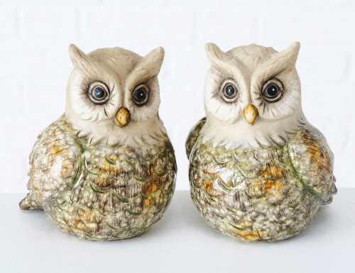 Декоративная фигурка СОВА КУГА, терракота, 11 см, Boltze фото 2