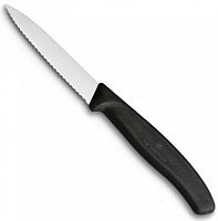 Нож Victorinox для очистки овощей, лезвие 8 см волнистое 6.76