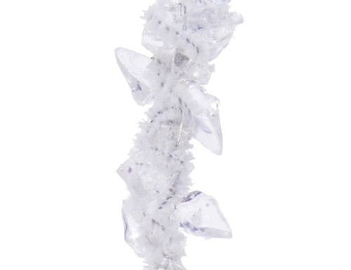 Гирлянда-подвеска "Звёздные кристаллики", акрил, прозрачная, Kaemingk фото 4