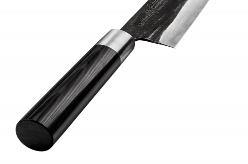 Нож Samura сантоку Super 5, 18,2 см, VG-10 5 слоев, микарта фото 9