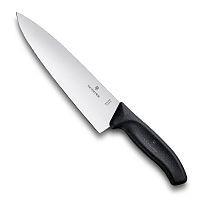 Нож Victorinox разделочный, лезвие 20 см широкое, в картонном блистере, 6.8063.20B