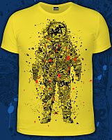 Мужская футболка"Космонавт-граффити"
