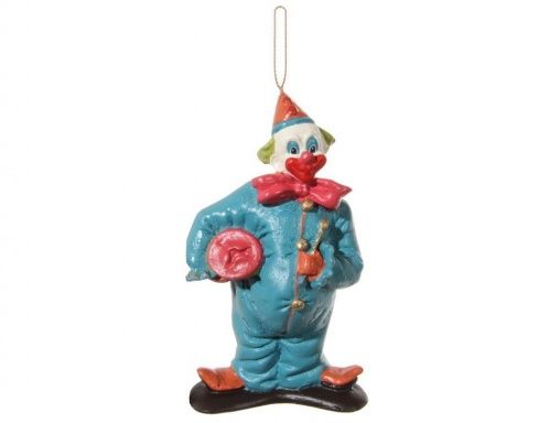 Ёлочная игрушка "Милый клоун", полистоун, 10.5 см, SHISHI