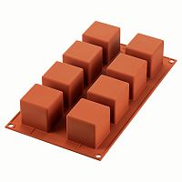 Форма для приготовления пирожных cube 5 х 5 см силиконовая