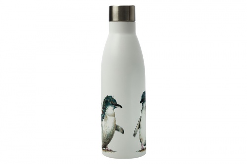 Термос-бутылка вакуумная Пингвины (цветной), 0,5 л фото 3