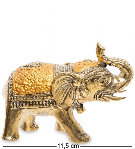 24-168-01 Фигурка "Слон" бронза (о.Бали) - Вариант A фото 2