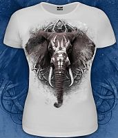 Женская футболка"Слон"
