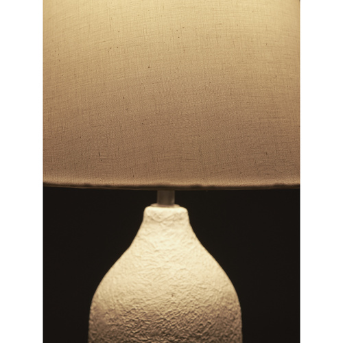 Светильник настольный sustainable collection, D30х55 см, черный/белый фото 9