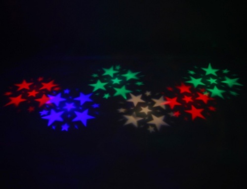 Гирлянда-проектор "Звёздный танец", 6 разноцветных LED-ламп, 2.5+5 м, уличная, Peha Magic фото 4