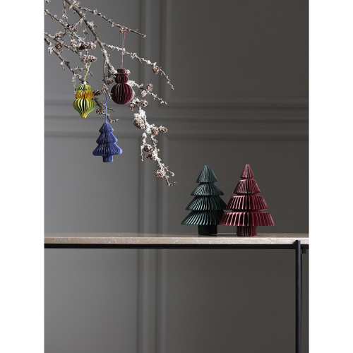Набор елочных украшений из бумаги honeycomb festive из коллекции new year essential фото 2