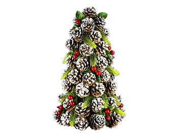 Настольная декоративная ёлка "Вайтбарк", 36 см, A Perfect Christmas