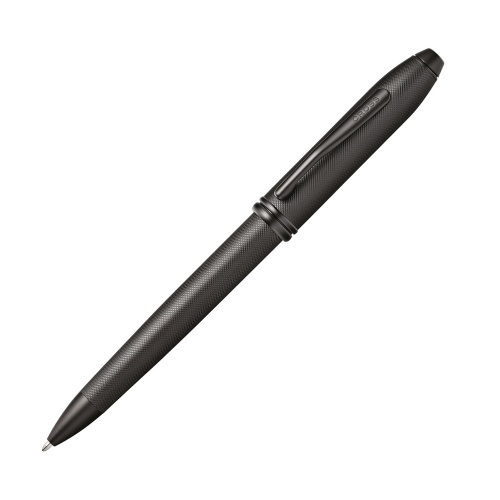 Cross Townsend - Black Micro Knurl, шариковая ручка