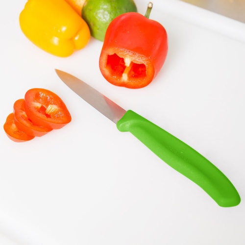 Нож Victorinox для очистки овощей, лезвие 10 см волнистое,, 6.7706.L114 фото 2
