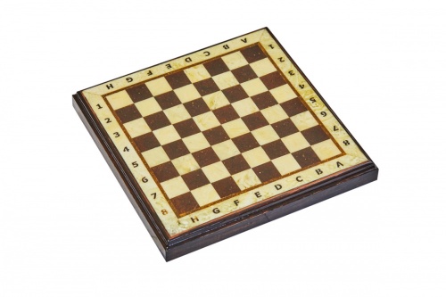 Шахматная коробка с доской малая (дуб) 27*27 фото 2