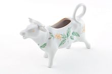 Сливочник-корова Leander "Корова", 0,07 л, зелёный-белый