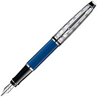 Waterman Expert - Deluxe Obsession Blue CT, перьевая ручка, F