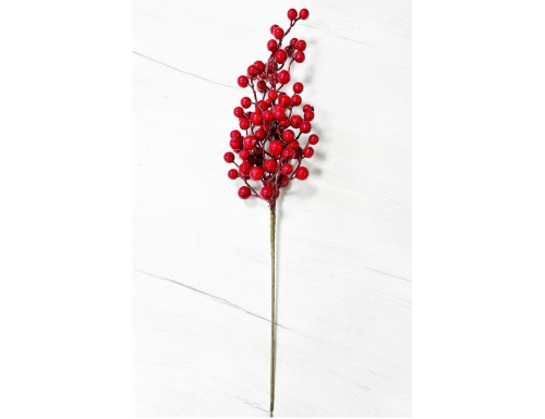 Декоративная ветка БЕРРИ РЕЙН, 55 см, Christmas Deluxe