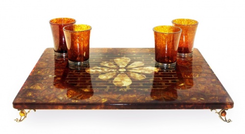 Чайный столик из янтаря, SHD-5m/chai фото 4