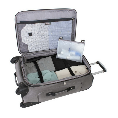 Чемодан Swissgear Sion, серый, 46x27x74 см, 90 л фото 8