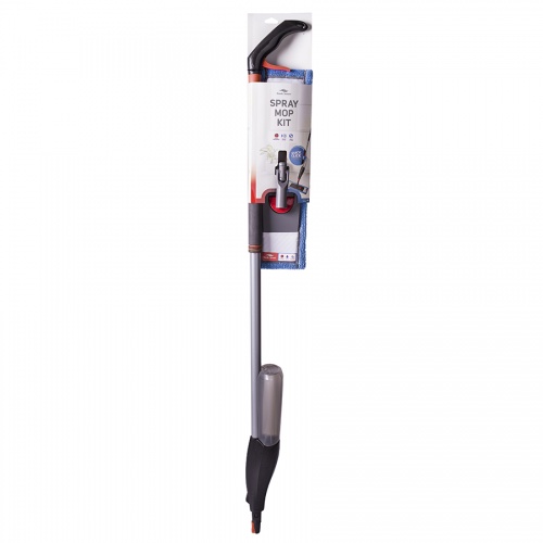 Швабра для мытья пола с распылителем, телескопической ручкой 130 см и насадкой фото 10
