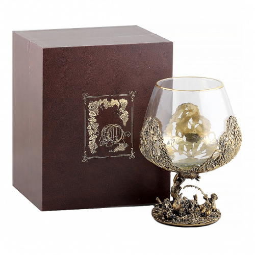 Бокалы - "Fisherman's Glassware" - Бокал для коньяка "Рыбак и щука
