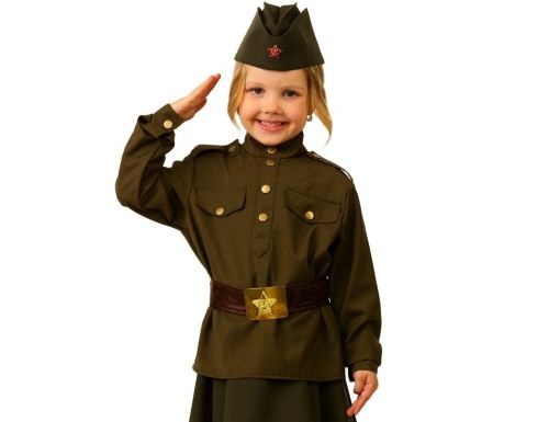 Детская военная форма Солдатка, Батик фото 6